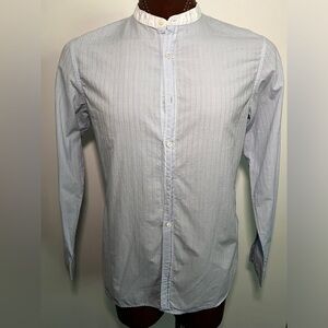 Banana Republic button up striped shirt
